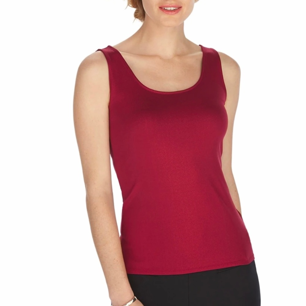 WHBM Scoopneck Shimmer Tank